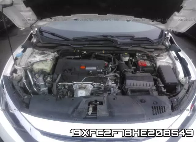 19XFC2F78HE208549 фото 2