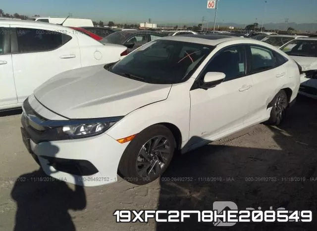 19XFC2F78HE208549 фото 3
