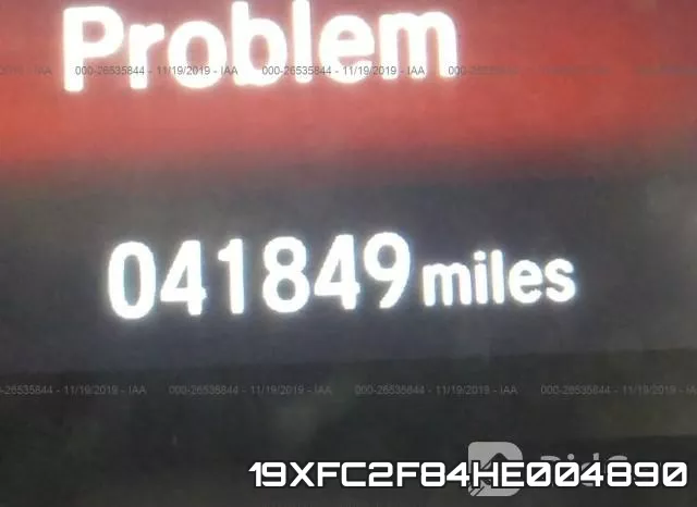 19XFC2F84HE004890 фото 6