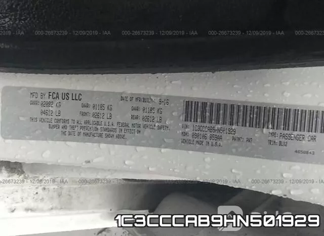1C3CCCAB9HN501929 фото 8