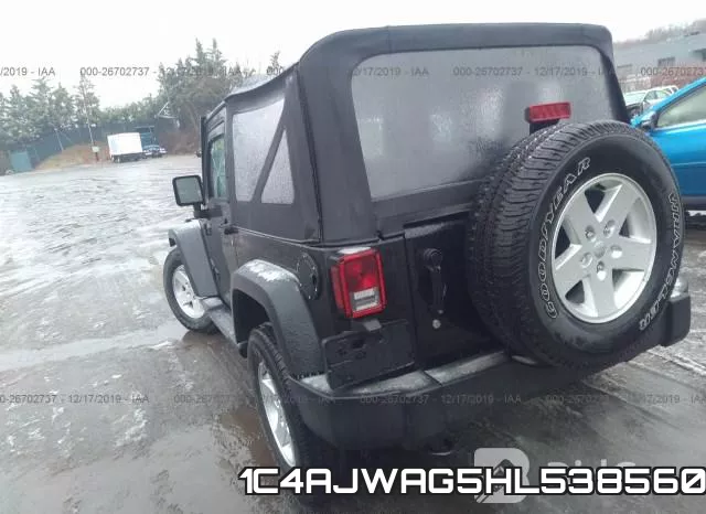 1C4AJWAG5HL538560 фото 3