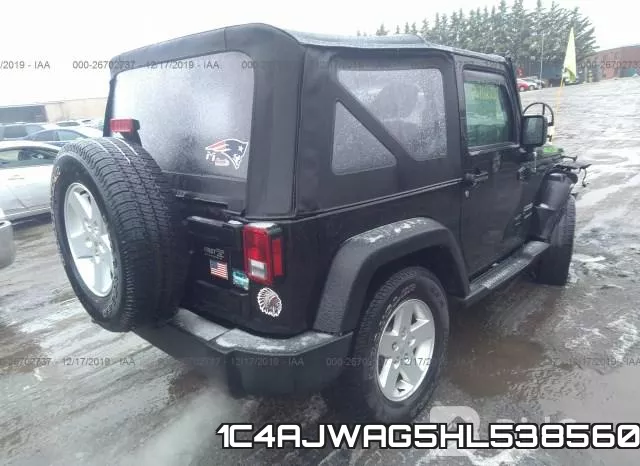 1C4AJWAG5HL538560 фото 4