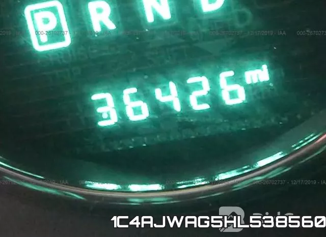 1C4AJWAG5HL538560 фото 6