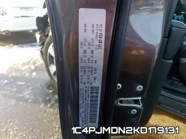 1C4PJMDN2KD179131 фото 2