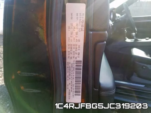 1C4RJFBG5JC319203 фото 2