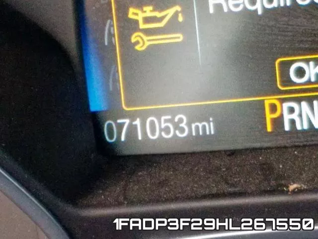 1FADP3F29HL267550 фото 8