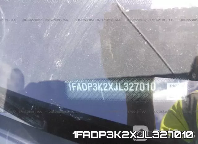 1FADP3K2XJL327010 фото 10