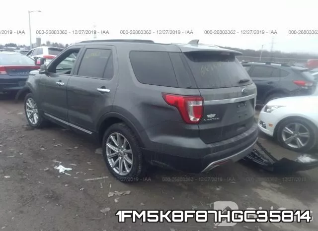 1FM5K8F87HGC35814 фото 3