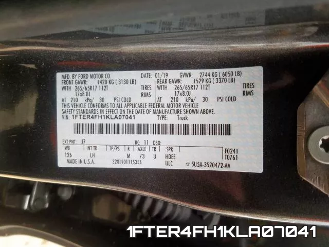 1FTER4FH1KLA07041 фото 2