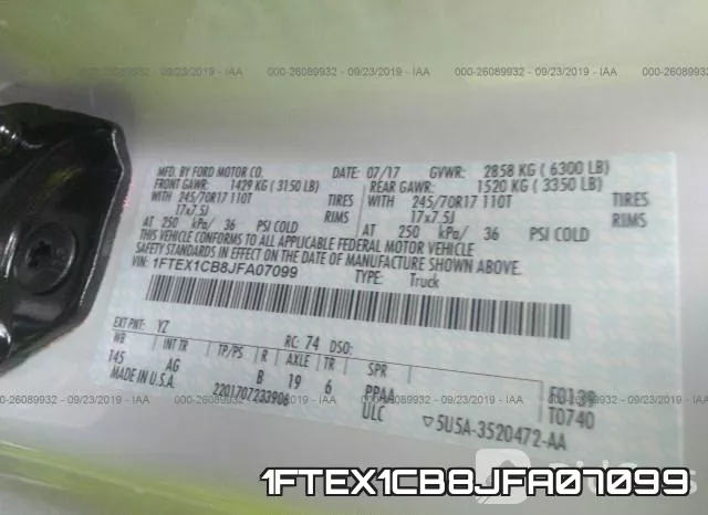 1FTEX1CB8JFA07099 фото 8