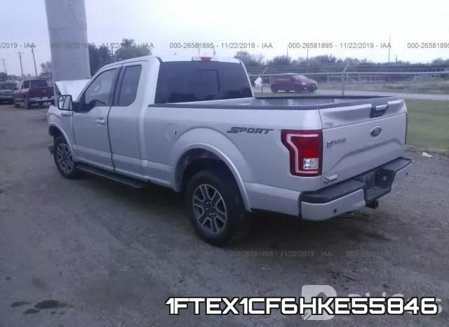 1FTEX1CF6HKE55846 фото 4