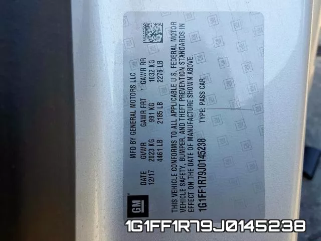 1G1FF1R79J0145238 фото 2
