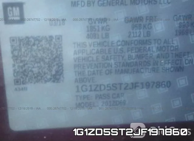 1G1ZD5ST2JF197860 фото 9