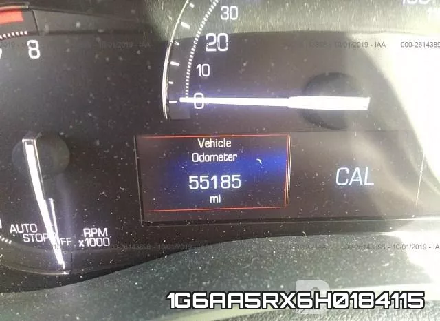 1G6AA5RX6H0184115 фото 6