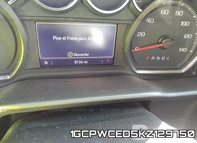 1GCPWCED5KZ129750 фото 4