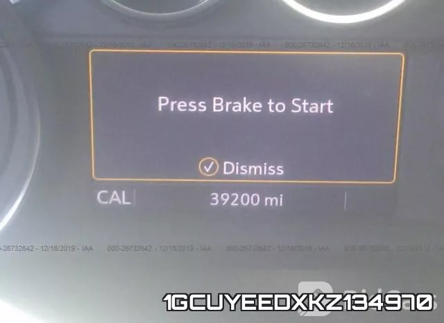 1GCUYEEDXKZ134970 фото 6