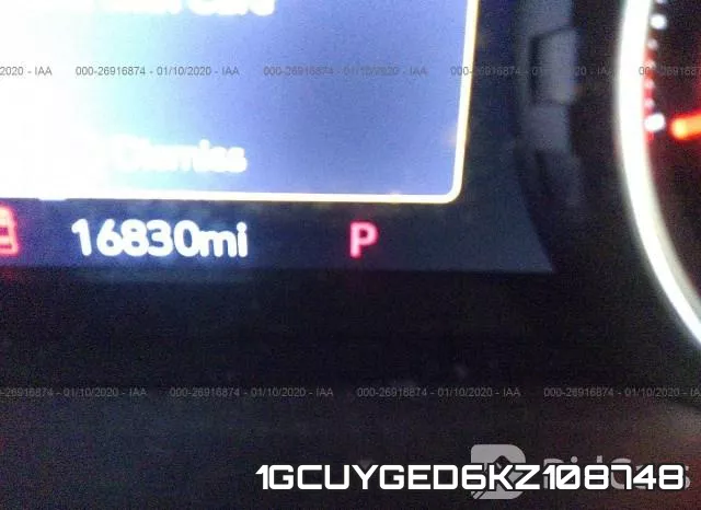 1GCUYGED6KZ108748 фото 7