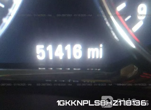 1GKKNPLS8HZ178136 фото 8