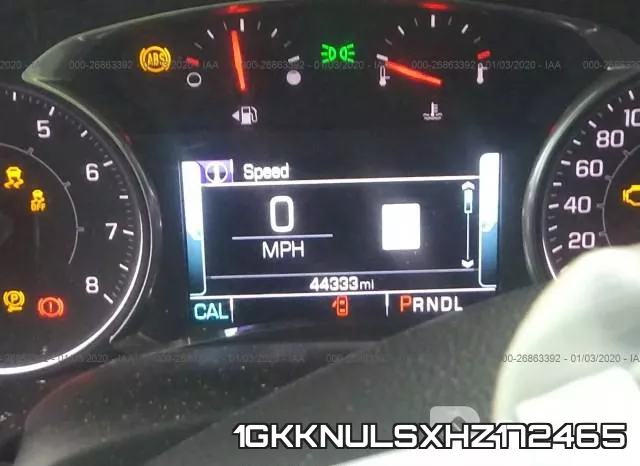 1GKKNULSXHZ172465 фото 7