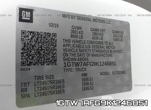 1GTW7AFG9K1246851 фото 8