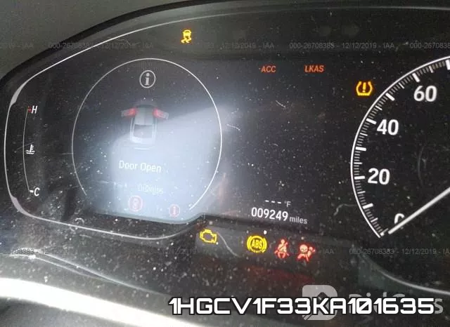 1HGCV1F33KA101635 фото 6