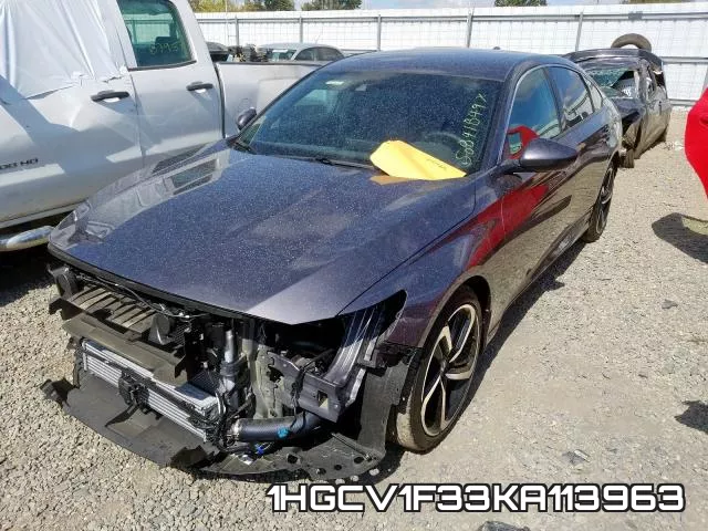 1HGCV1F33KA113963 фото 3