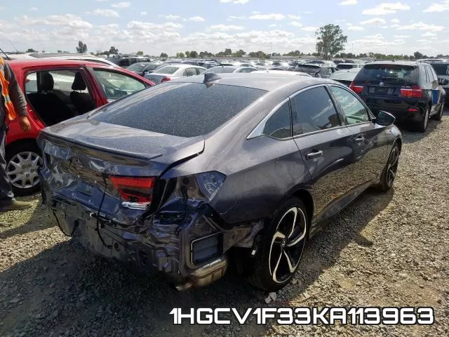 1HGCV1F33KA113963 фото 5
