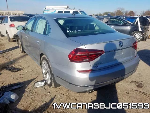 1VWCA7A38JC051593 фото 3