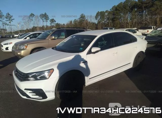 1VWDT7A34HC024576 фото 2