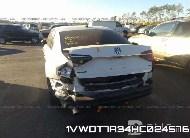 1VWDT7A34HC024576 фото 5