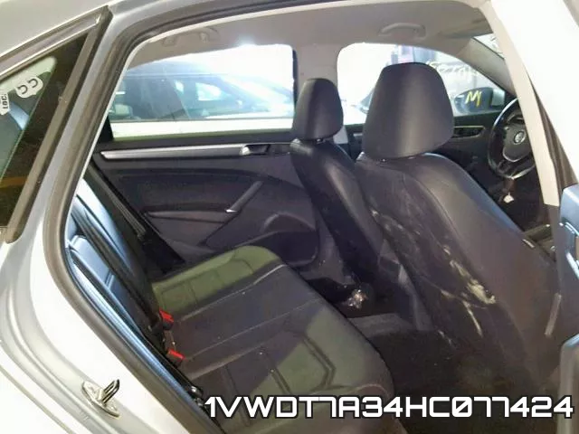 1VWDT7A34HC077424 фото 6