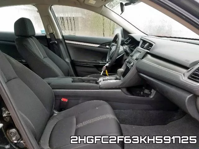 2HGFC2F63KH591725 фото 5