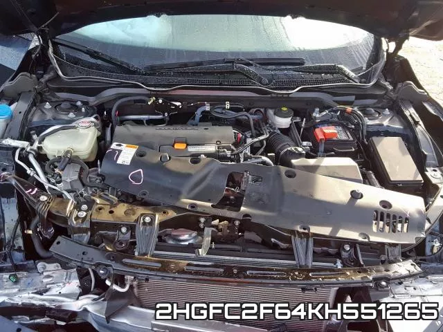 2HGFC2F64KH551265 фото 6