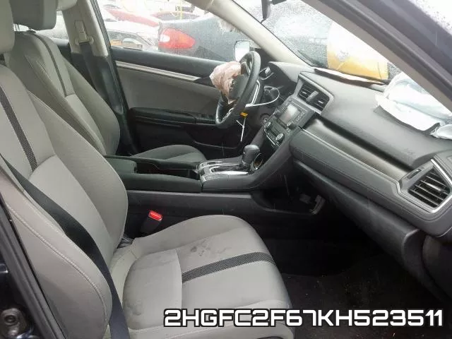 2HGFC2F67KH523511 фото 5