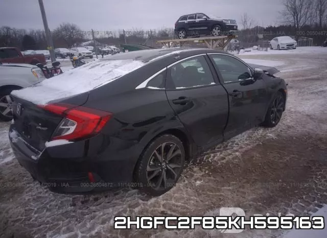 2HGFC2F85KH595163 фото 3