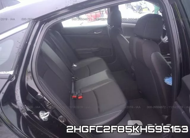 2HGFC2F85KH595163 фото 6