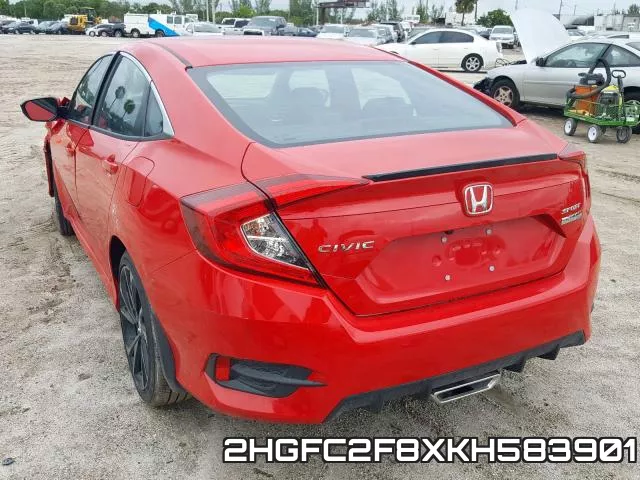 2HGFC2F8XKH583901 фото 3