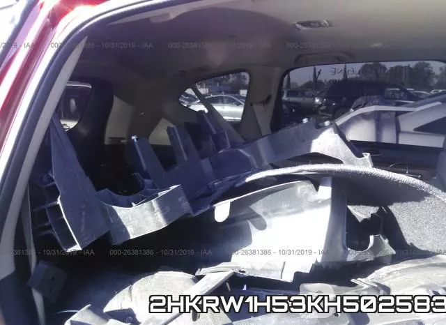 2HKRW1H53KH502583 фото 6