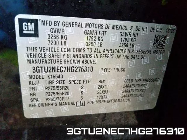 3GTU2NEC7HG276310 фото 2