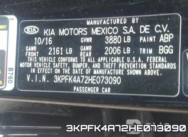 3KPFK4A72HE073090 фото 8