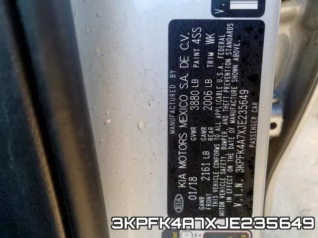 3KPFK4A7XJE235649 фото 2