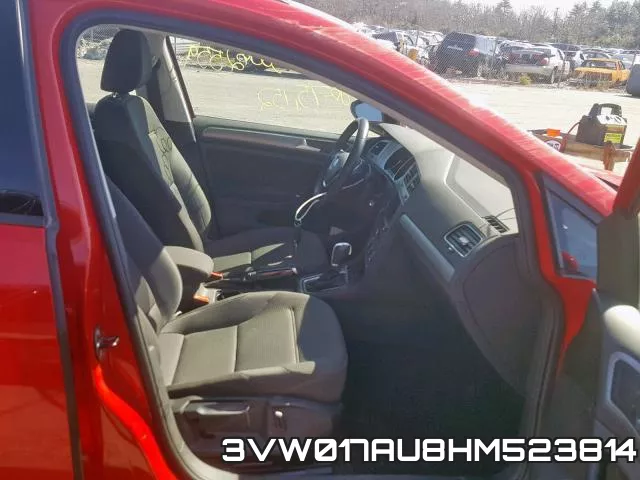 3VW017AU8HM523814 фото 5