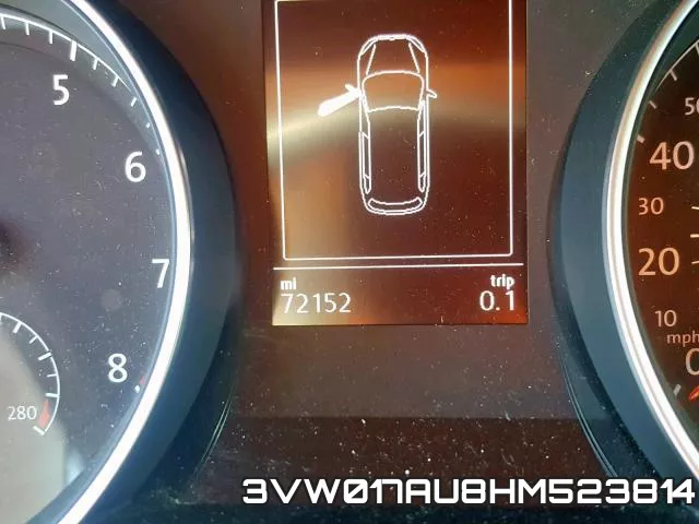 3VW017AU8HM523814 фото 7