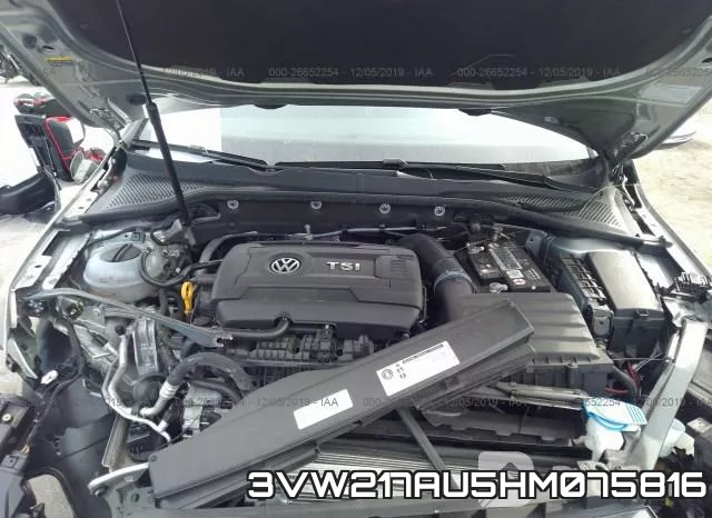 3VW217AU5HM075816 фото 2