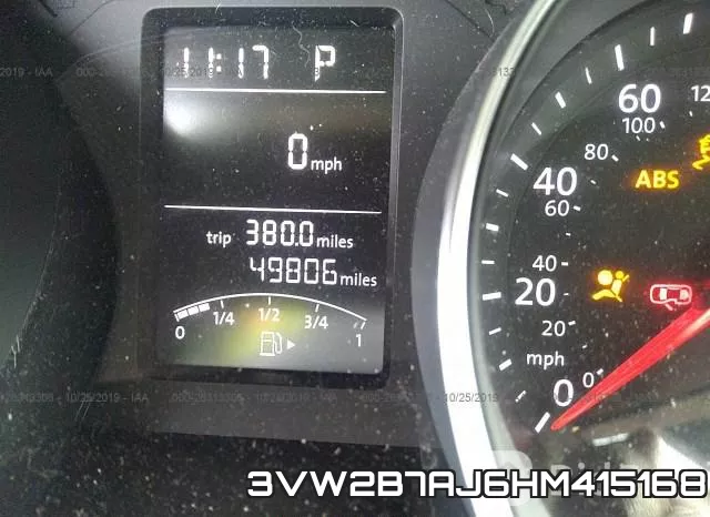 3VW2B7AJ6HM415168 фото 8