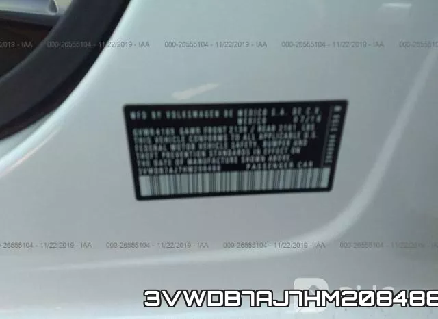 3VWDB7AJ7HM208488 фото 10