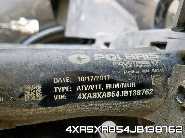 4XASXA854JB138762 фото 2