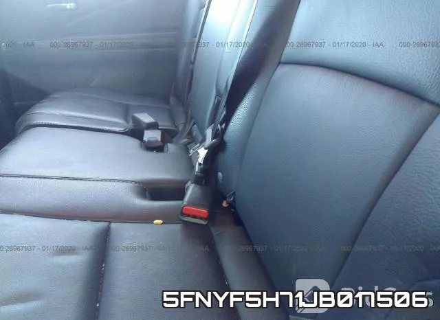 5FNYF5H71JB017506 фото 8