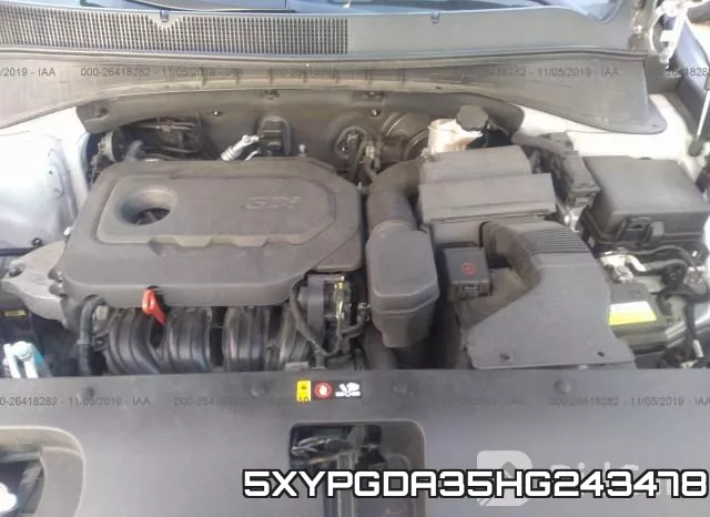 5XYPGDA35HG243478 фото 2