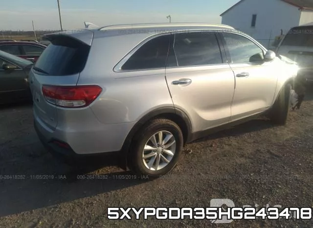 5XYPGDA35HG243478 фото 4